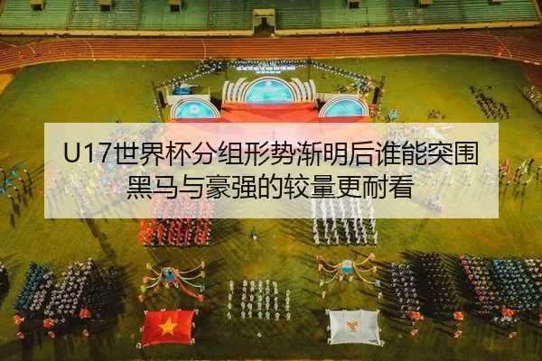 U17世界杯分组形势渐明后谁能突围 黑马与豪强的较量更耐看